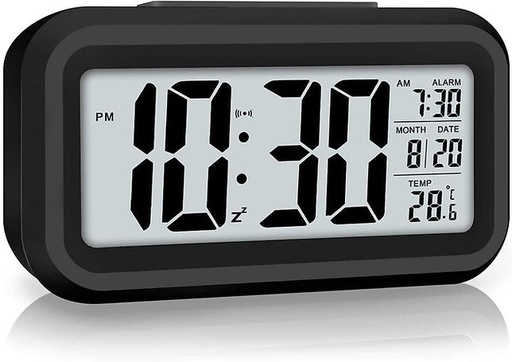 [E-COM14] Alarm clock, digital clock, table clock for Students, watch timer for home